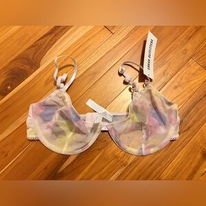 Urban Outfitters Pastel Floral Bra